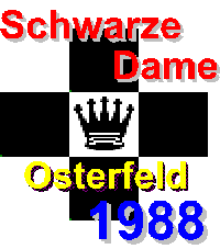 Logo Schachclub Schwarze
                  Dame Osterfeld 1988